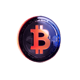 Kaart met datavisualisatie van crypto-marktanalyses, zwevend weergegeven