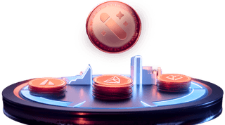 Ruim Baatuur interface voor crypto-trading, vereenvoudigd tot drie klikken